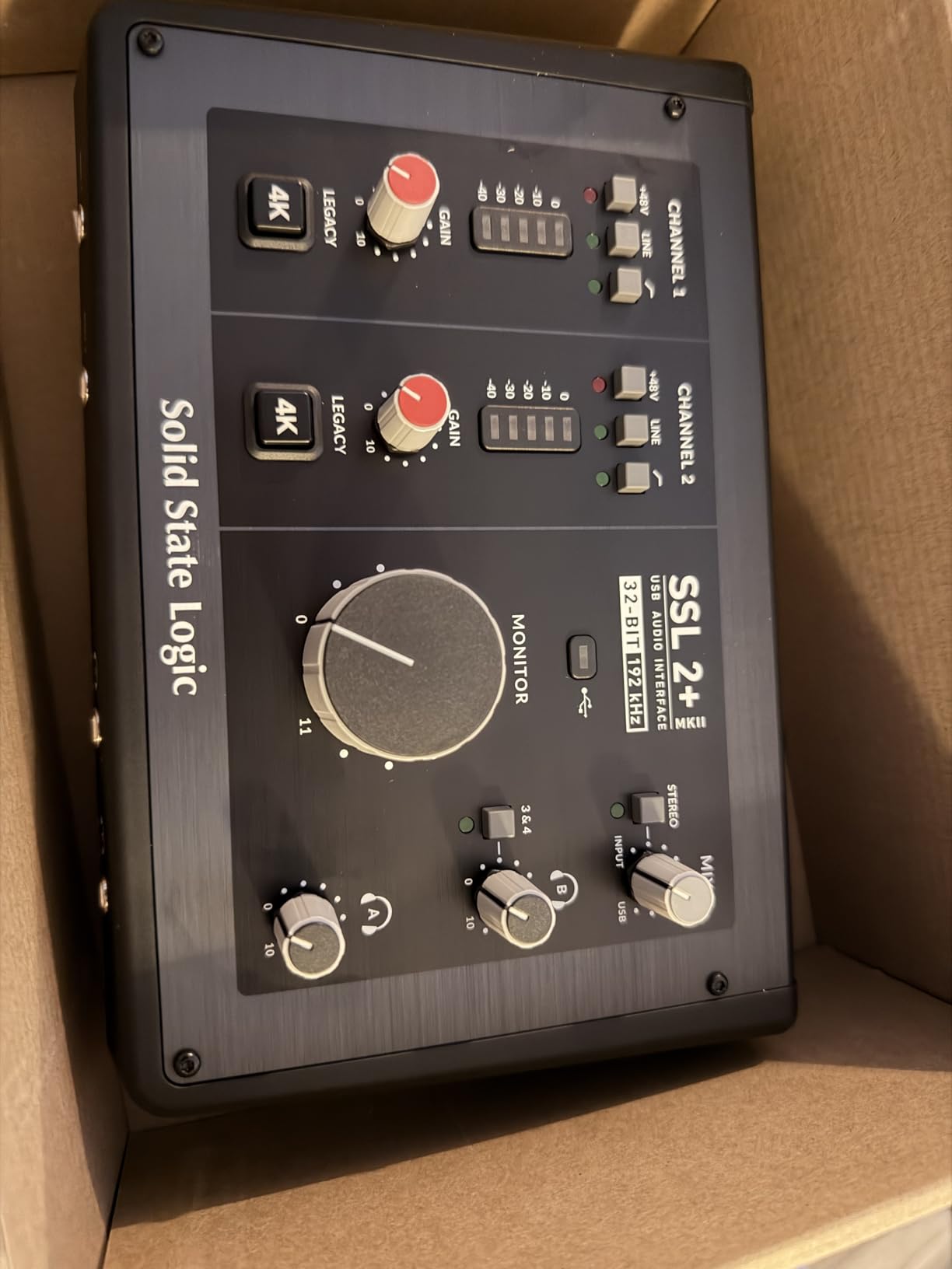 Solid State Logic 2 MKII Plus USB-C Audio Interface 2x4 customer photo 2