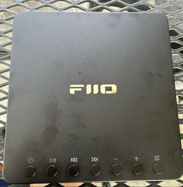 FiiO DM13 Multifunctional Portable Stereo CD Player with Long-Lasting Battery, Supports USB Ripping, Optical/coaxial/3.5mm/4.4mm outputs (Black Bluetooth) customer photo 1