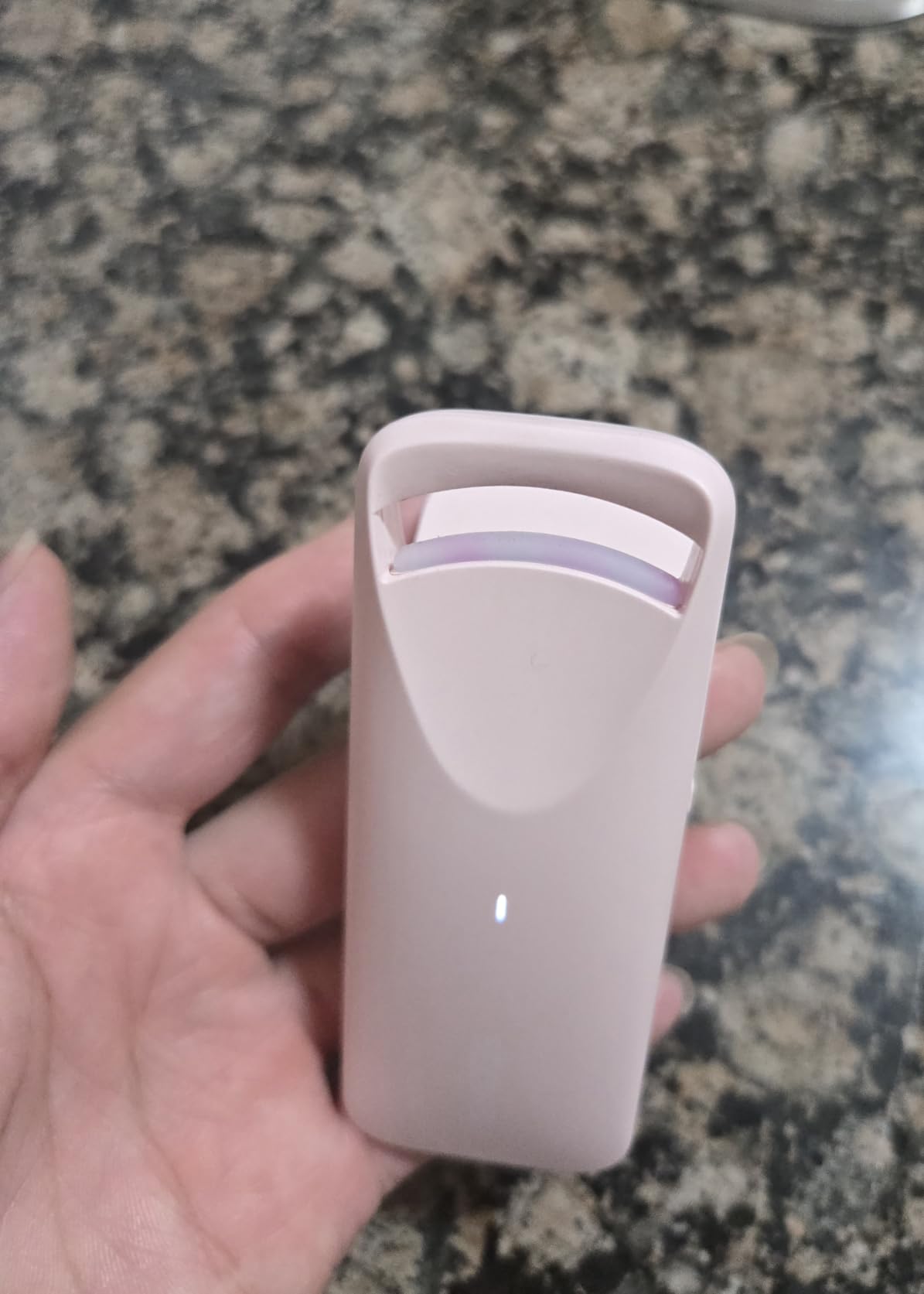 Heated Eyelash Curler - Electric Eyelash Curler with Heat Sensitive Silicone Pad, Type-C Rechargeable Mini Lash Curler, 8s Fast Heating 24hrs Long Lasting Lash Lift to Style Natural Eyelashes customer photo 2