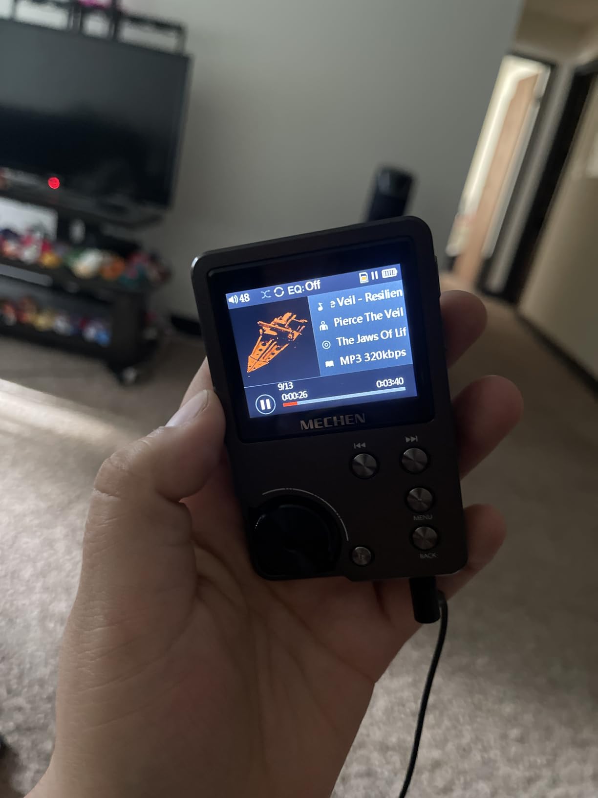MECHEN M30 HiFi MP3 Player 64GB DAC Decoding DSD Gray customer photo 2