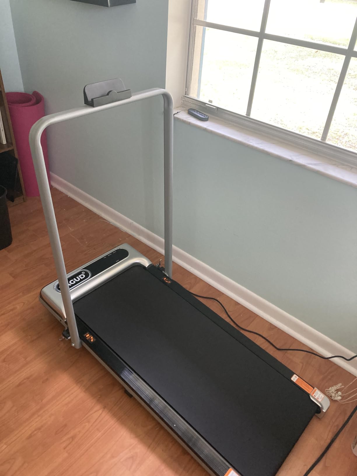 Walking Pad Treadmill for Home, Incline Walking Pad with Handle Bar customer photo 1
