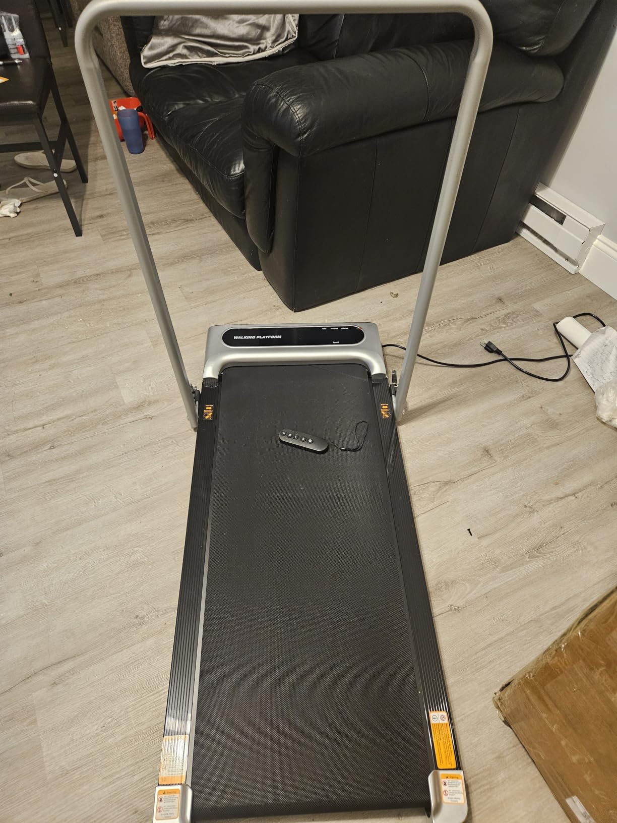 Walking Pad Treadmill for Home, Incline Walking Pad with Handle Bar customer photo 2
