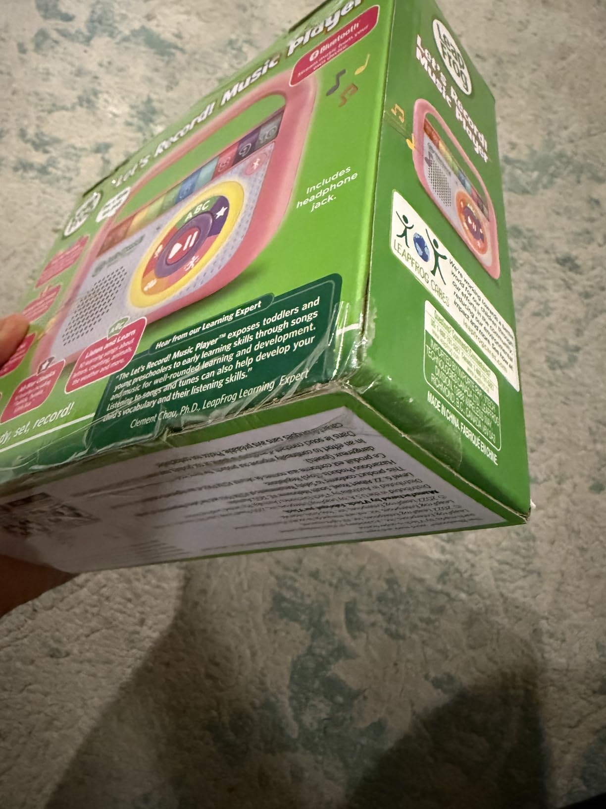 LeapFrog Let's Record! Music Player, Pink customer photo 1