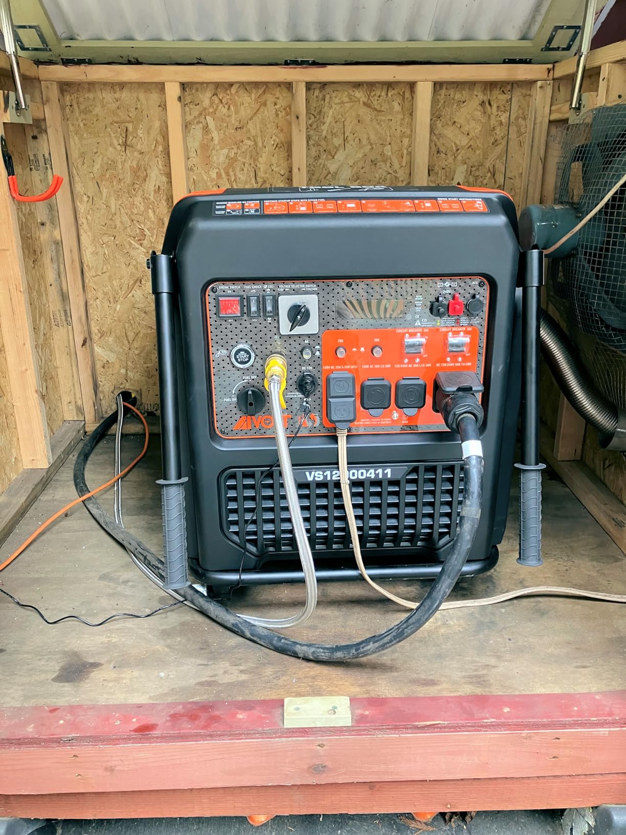 AIVOLT 4300W Dual Fuel Inverter Generator 53dB Quiet for RV Camp Home customer photo 1
