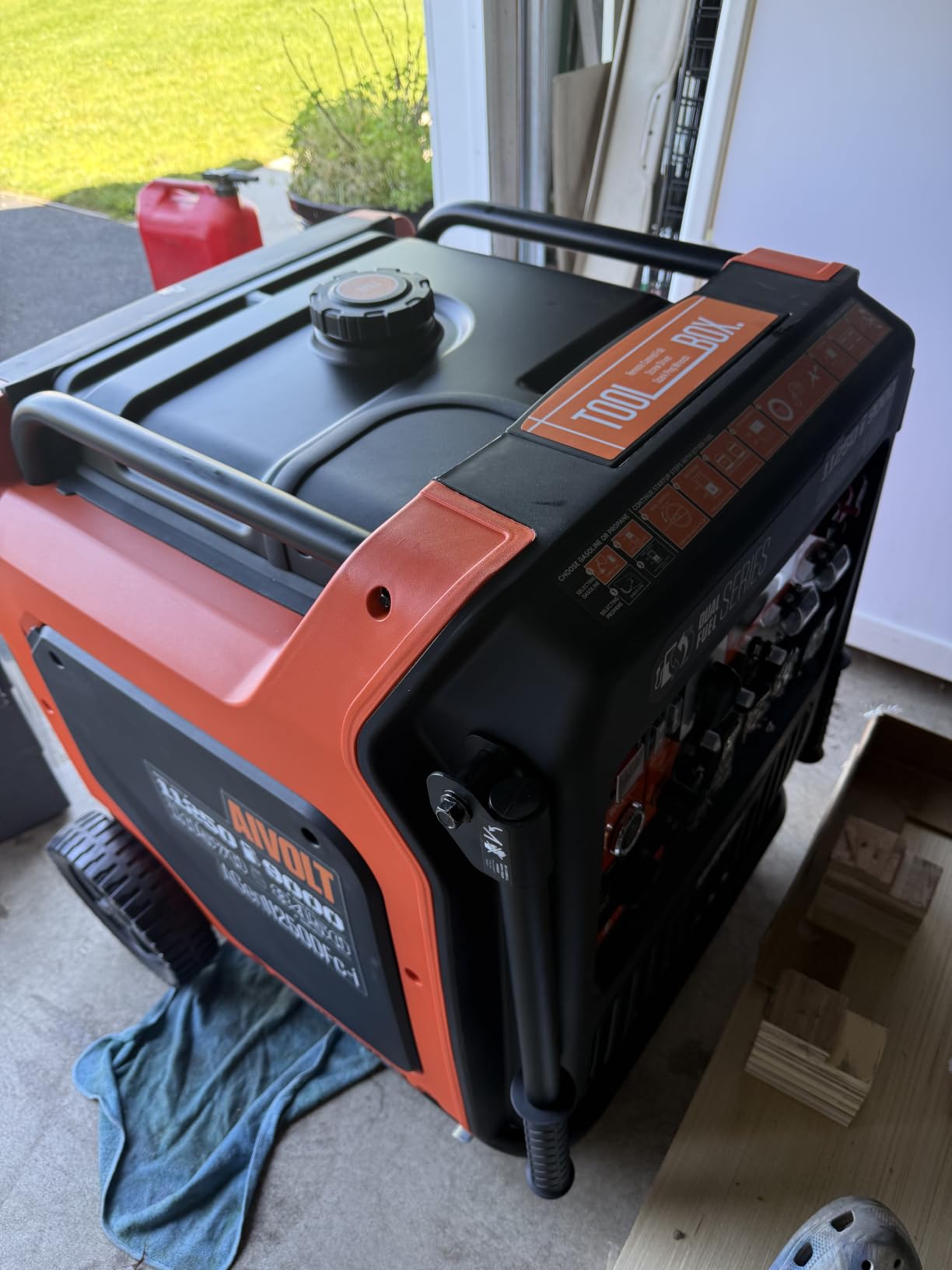 AIVOLT 4300W Dual Fuel Inverter Generator 53dB Quiet for RV Camp Home customer photo 2