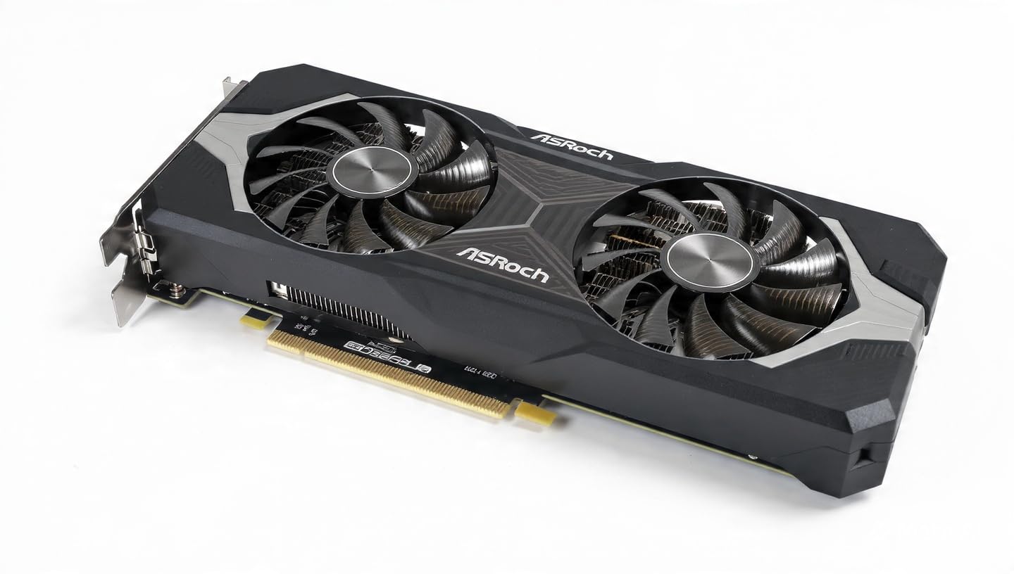 ASRock Intel Arc B570 Challenger 10GB OC GDDR6 Graphics Card, 2600 MHz GPU, 19 Gbps Memory, Dual Fan, Metal Backplate, HDMI 2.1a, DisplayPort 2.1, 0dB Cooling customer photo 2