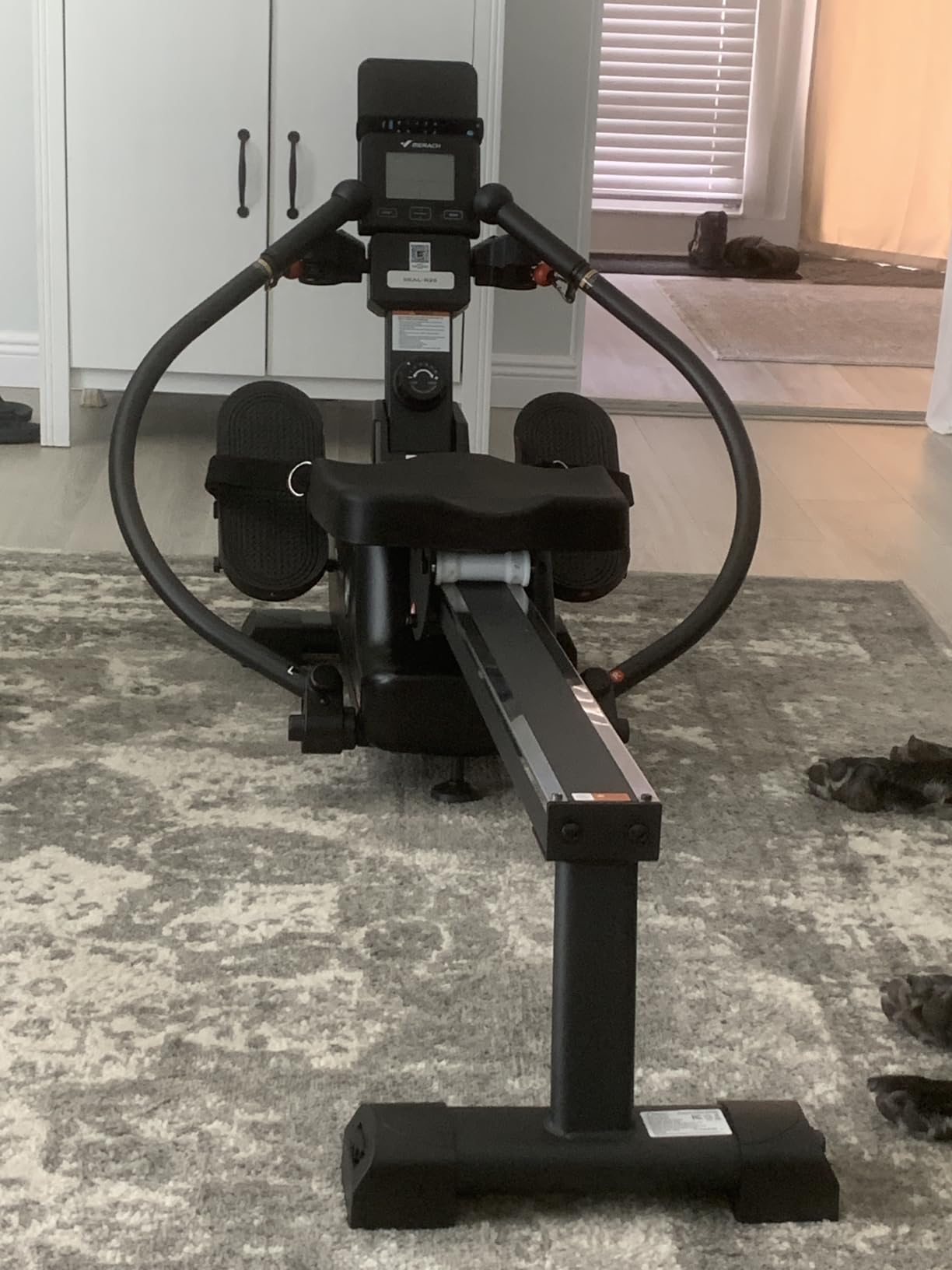 Merach RS3 Scull Rowing Machine for Home, Simulate Real Row, Ergonomic Seat customer photo 2