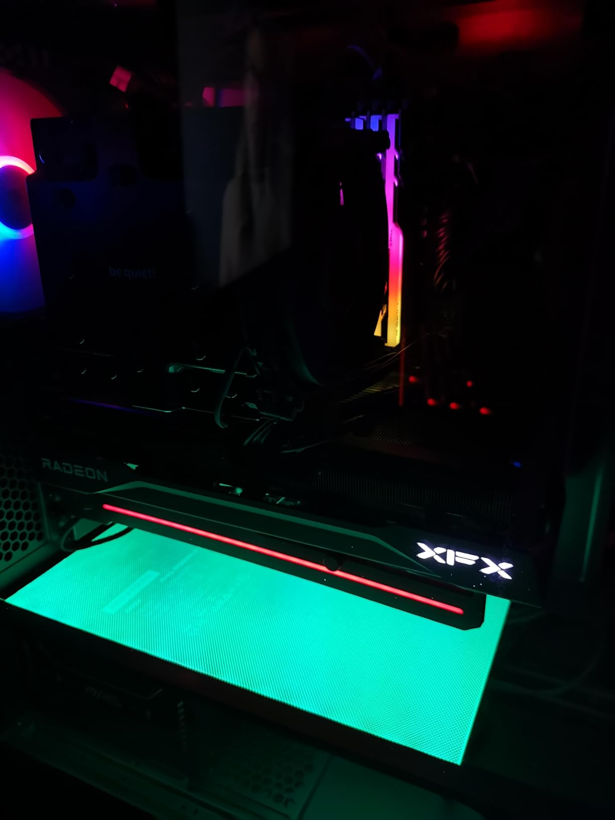 XFX Swift AMD Radeon RX 9070XT Triple Fan Gaming Edition with 16GB GDDR6 HDMI 3xDP, AMD RDNA 4 RX-97TSWF3BA customer photo 1