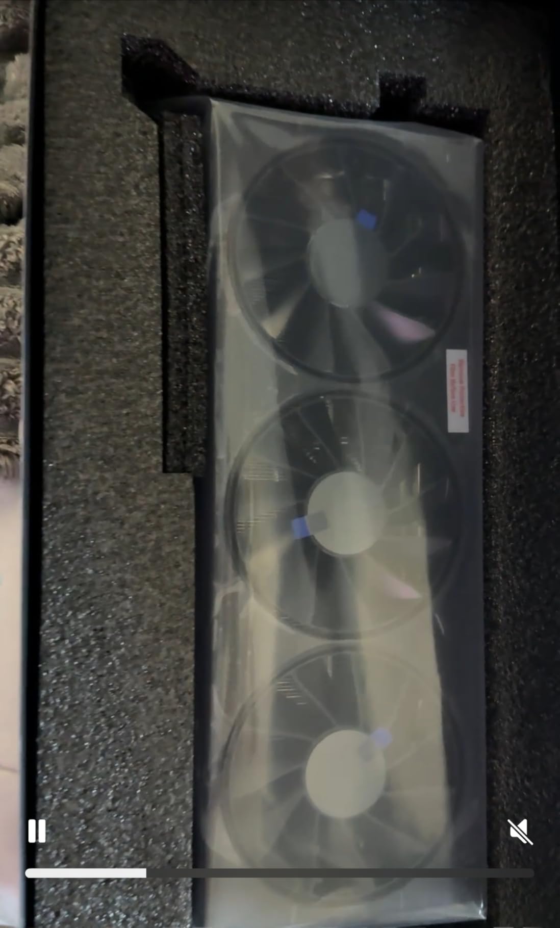 XFX Swift AMD Radeon RX 9070XT Triple Fan Gaming Edition with 16GB GDDR6 HDMI 3xDP, AMD RDNA 4 RX-97TSWF3BA customer photo 2