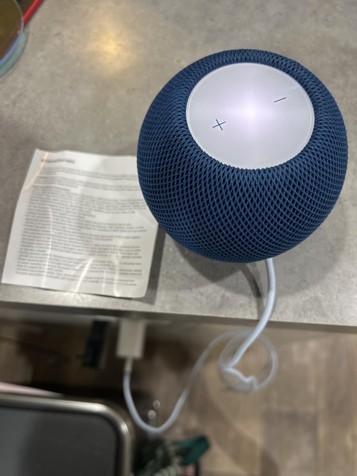 Apple - HomePod mini - Yellow customer photo 1