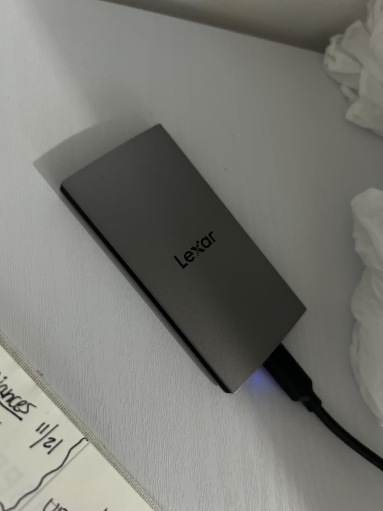Lexar ES3 1TB Portable SSD Silver, USB 3.2 Gen 2 up to 1050MB/s customer photo 2