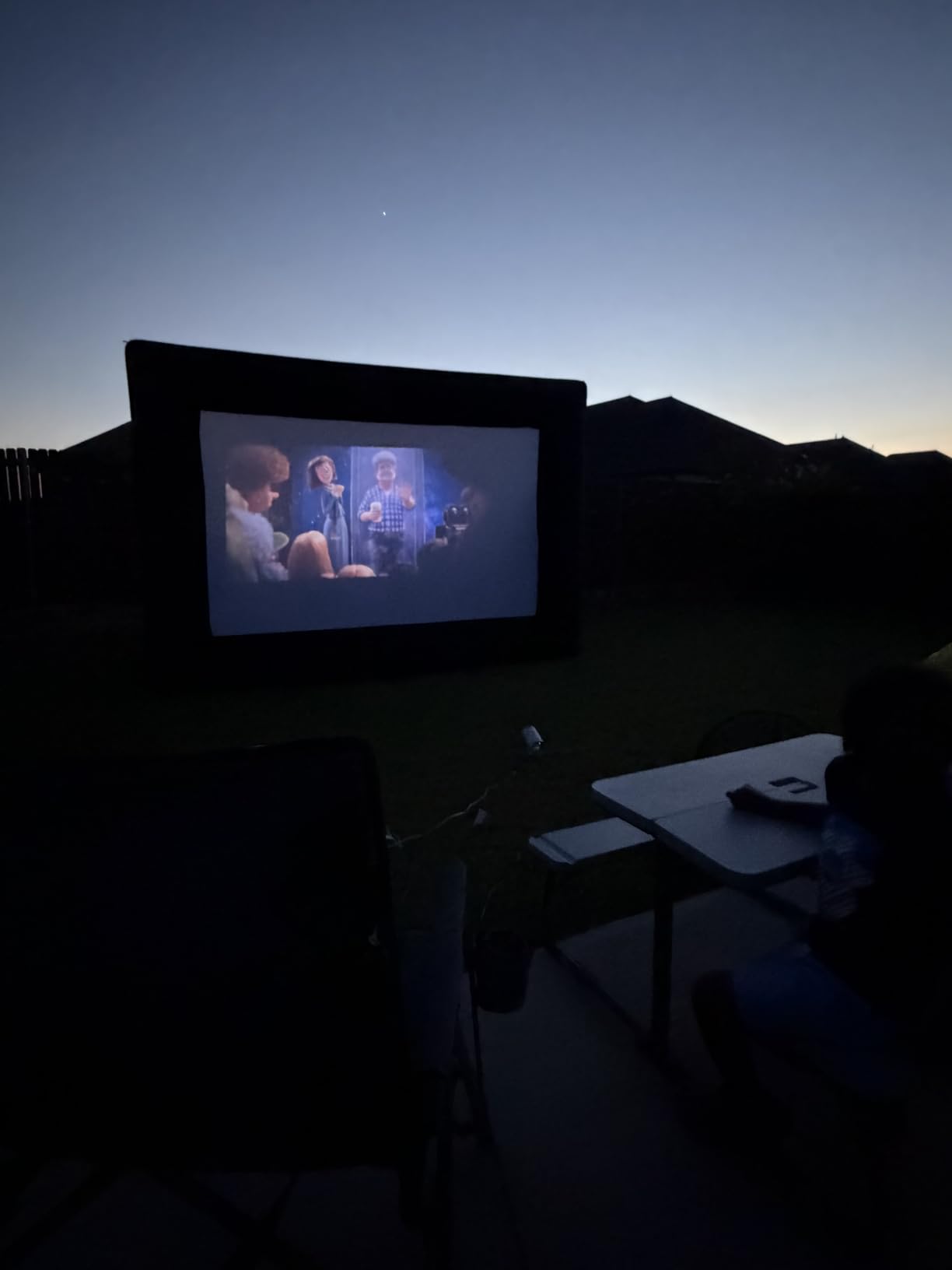 Magcubic Mini Projector with WiFi 6 and Bluetooth 5.4, Portable Projector 4K Support, 5W Soundbase Speaker, Auto Vertical Keystone 180°Rotatable Smart Proyector for Movie Home Outdoor customer photo 1