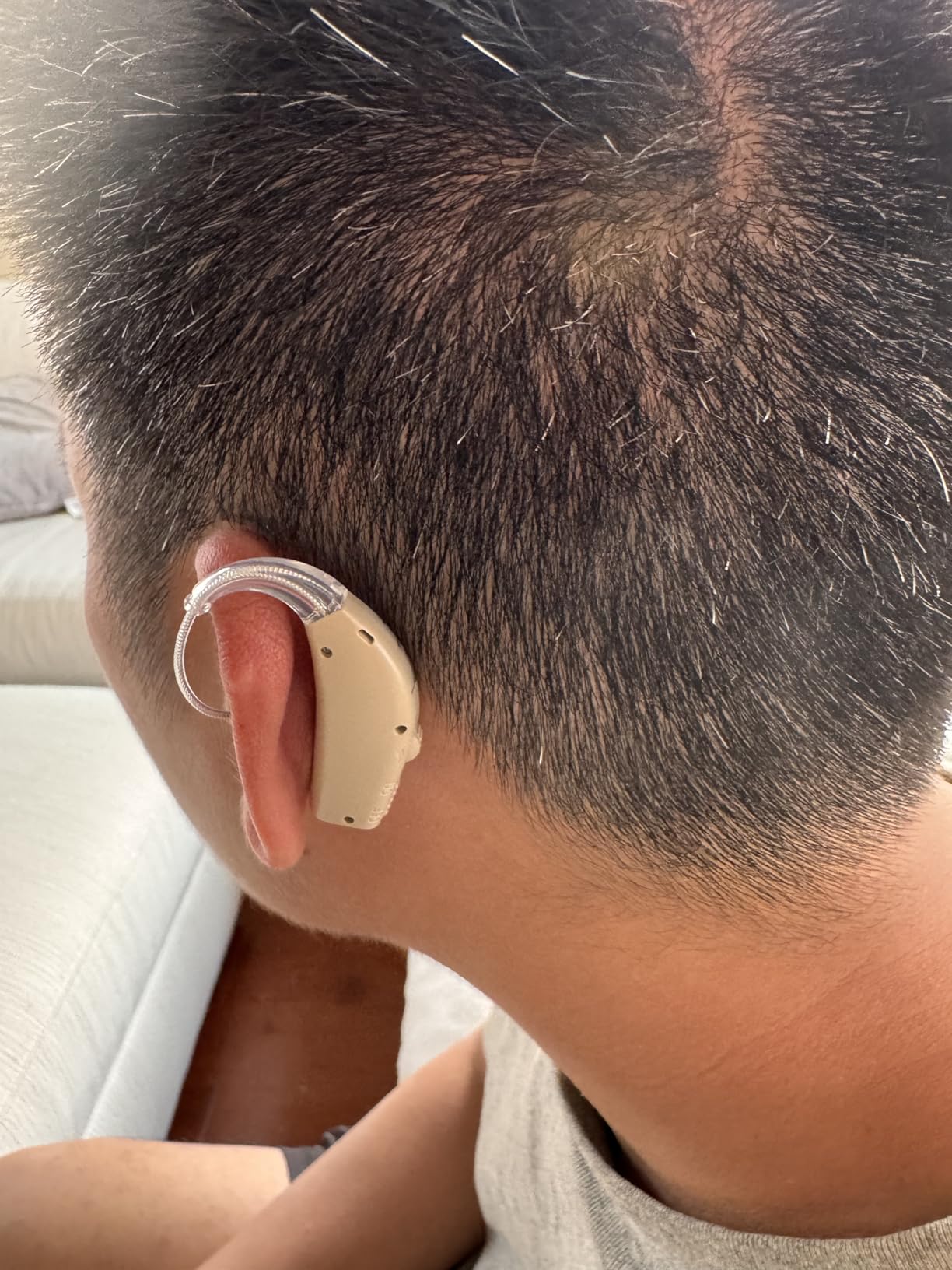 Hearing Aids for Seniors,Rechargeable Hearing Amplifier with Noise Cancelling,Adjustable Volume Control,One Pair Hearing Assist Devices with Charging Box customer photo 2