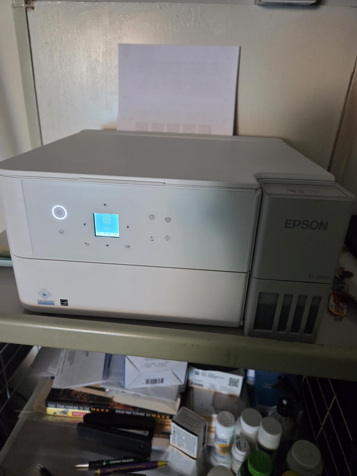 Epson EcoTank ET-2980 Wireless Color All-in-One Supertank Printer - Black customer photo 2