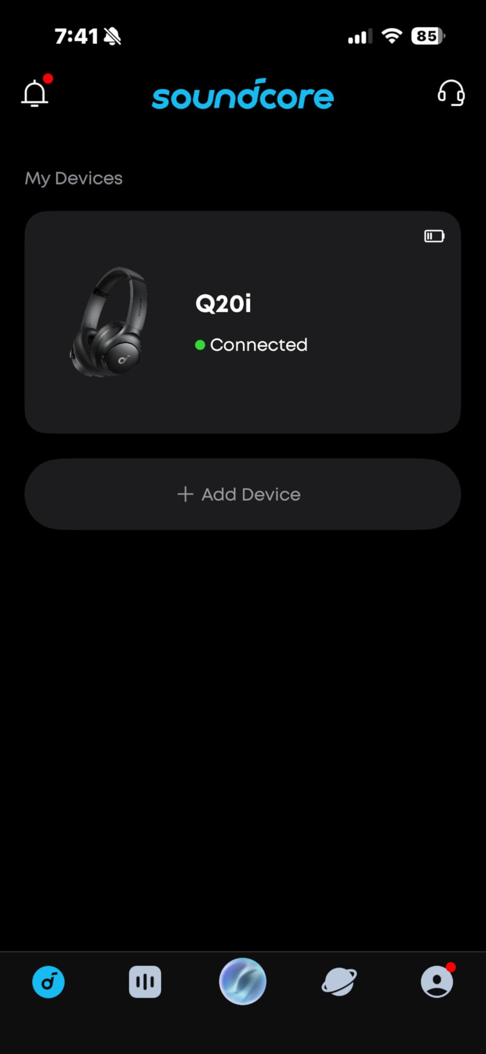Soundcore by Anker Q20i Hybrid Active Noise Cancelling Headphones, Pink customer photo 2