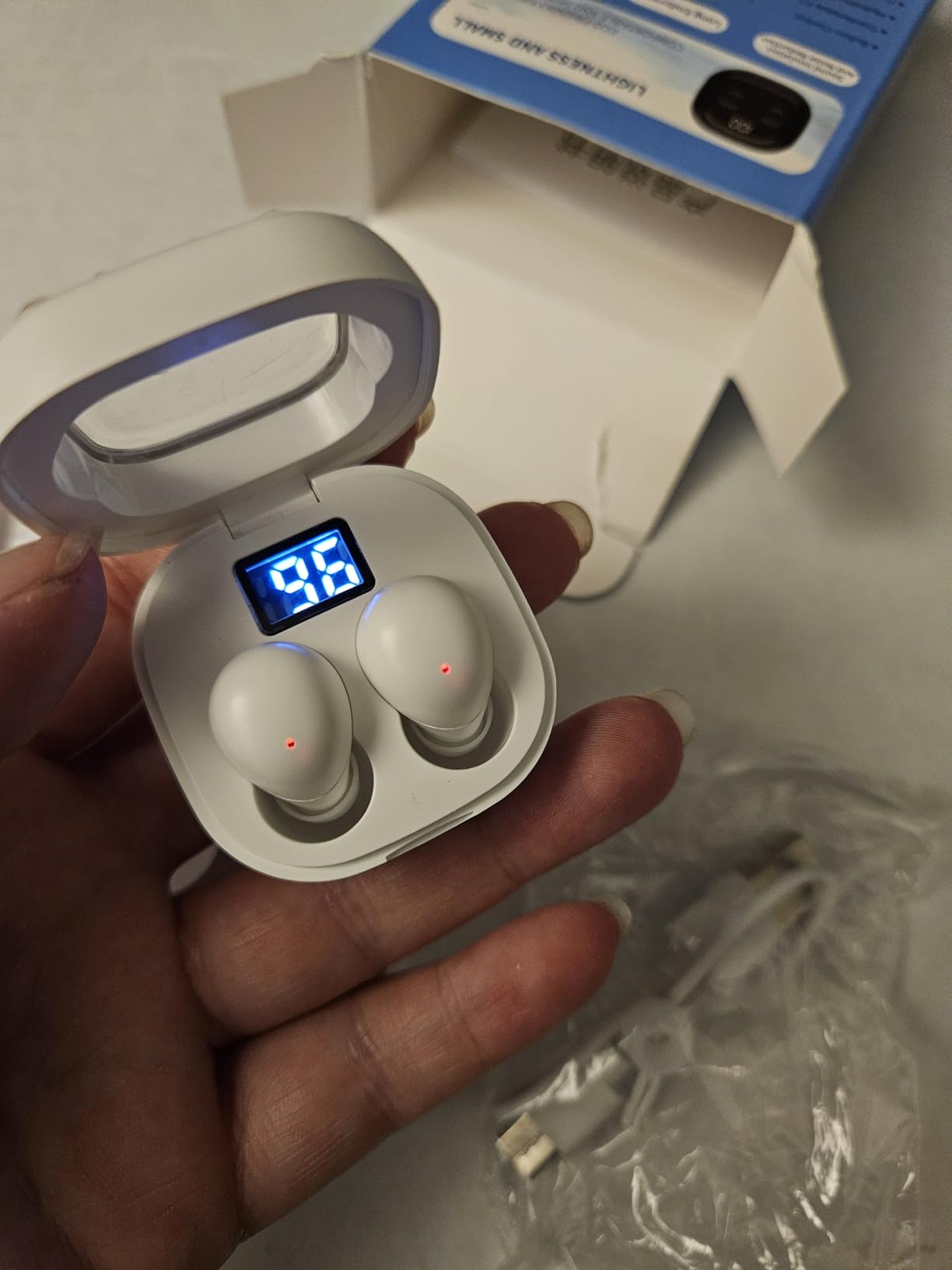 Invisible Mini Sleep Earbuds Ear Buds for Side Sleepers Sleeping, Small Ears Canals Women Wireless Bluetooth Low Profile Smallest Disgused Tiny Micro Discreet Hidden Earbuds Headphones for Work customer photo 2