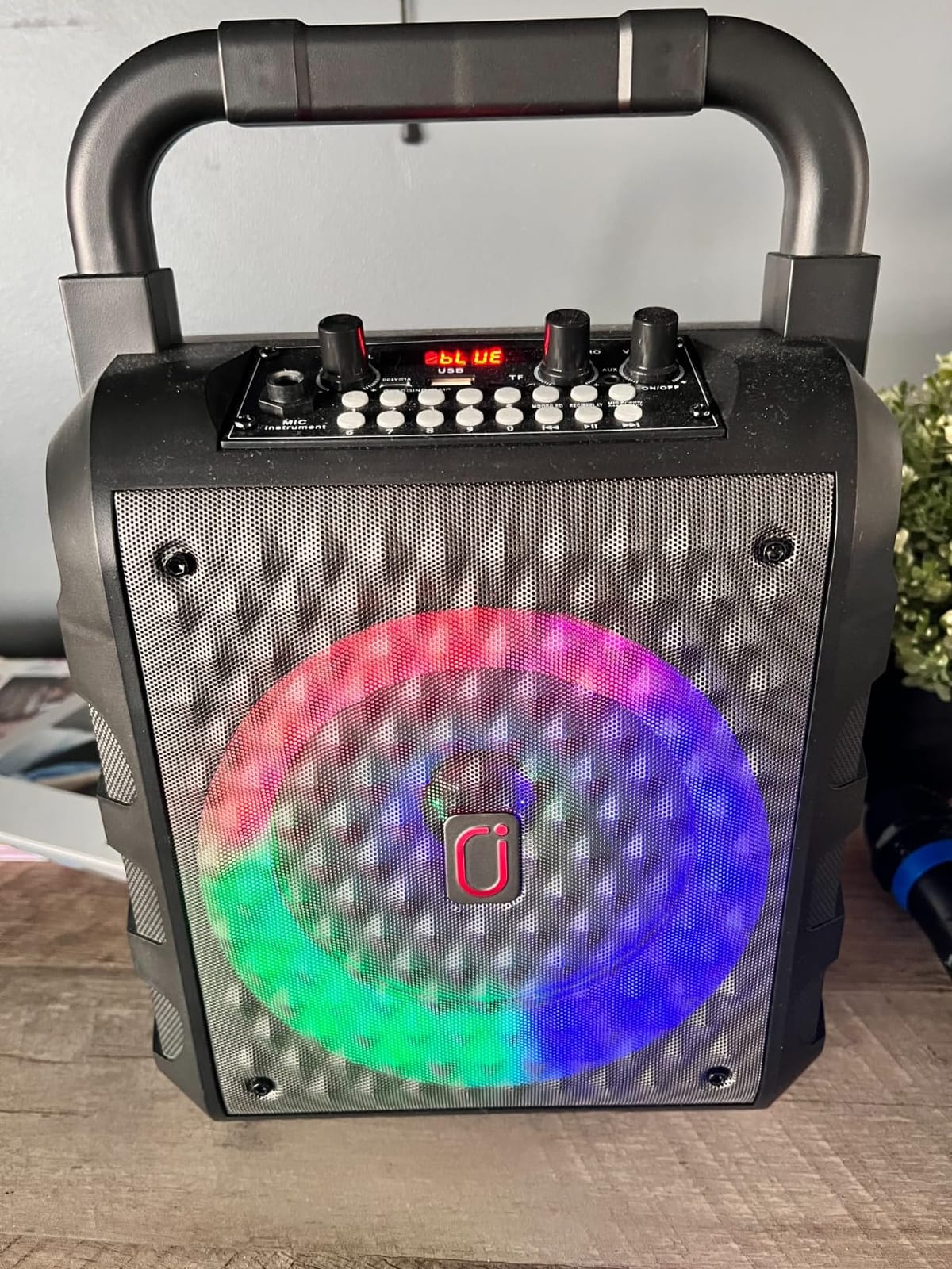 Karaoke Machine with 2 Wireless Microphones,【Upgraded 6.5
