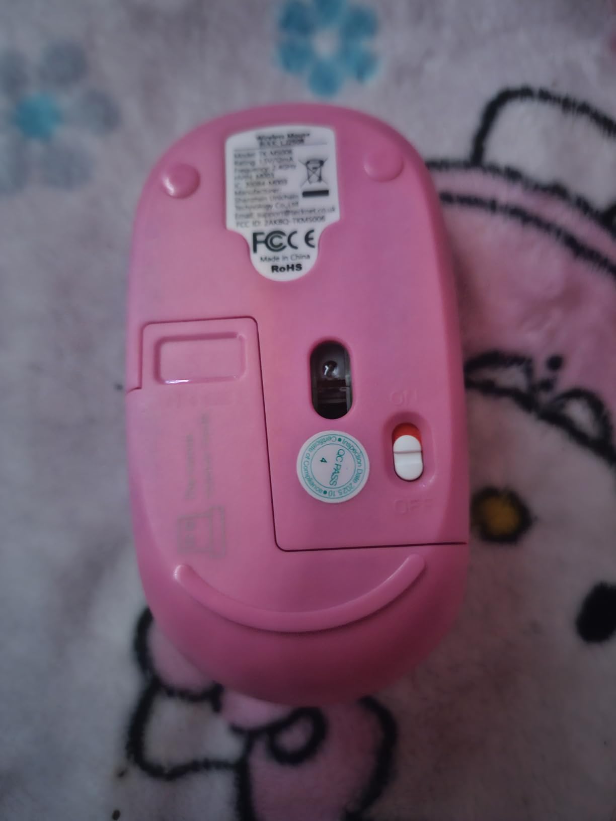 TECKNET Compact Ambidextrous Wireless Mouse for Laptop customer photo 1