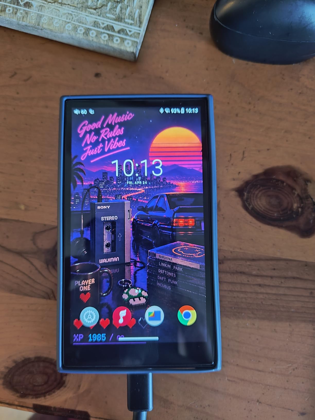 FiiO M21 Android 13 Portable Music Player MP3 Walkman Snapdragon 680 4* CS43198 DAC Chips Hi-Res Audio DSD Bluetooth LDAC (Blue-Black) customer photo 2