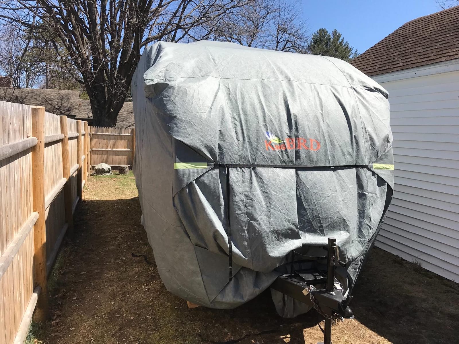 KING BIRD Enhanced RV Cover, Fits 20-22ft Travel Trailers Camper customer photo 1
