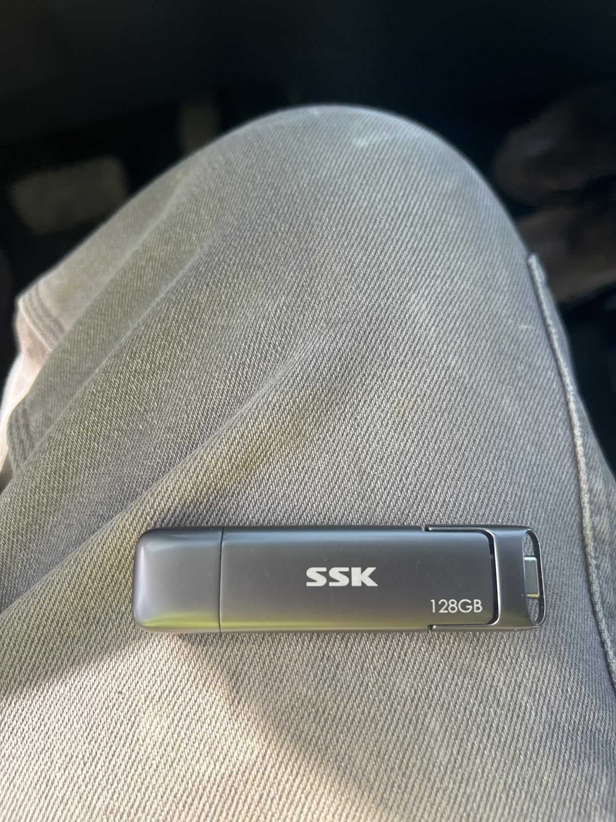SSK 1TB USB C Flash Thumb Drive up to 550MB/s Dual USB C+A Memory Stick customer photo 1