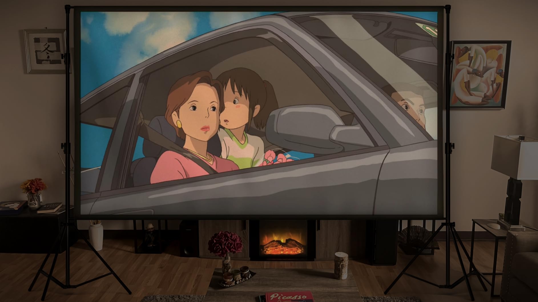 ONOAYO Outdoor-Projector-4K with AI Auto Focus,50WDolby Audio,Built-in Apps customer photo 2