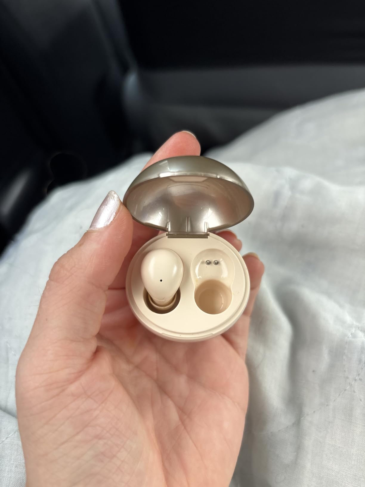 Yihou Invisible Small Mini Sleep Earbuds Headphones Wireless Bluetooth customer photo 2