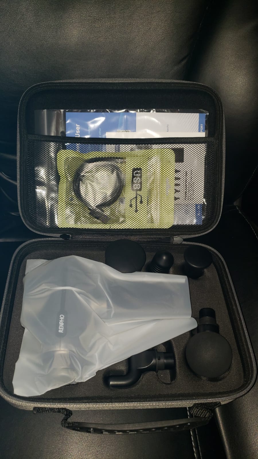 RENPHO Active Thermacool 2 Massage Gun with Intuitive Heat and Cold Control customer photo 1