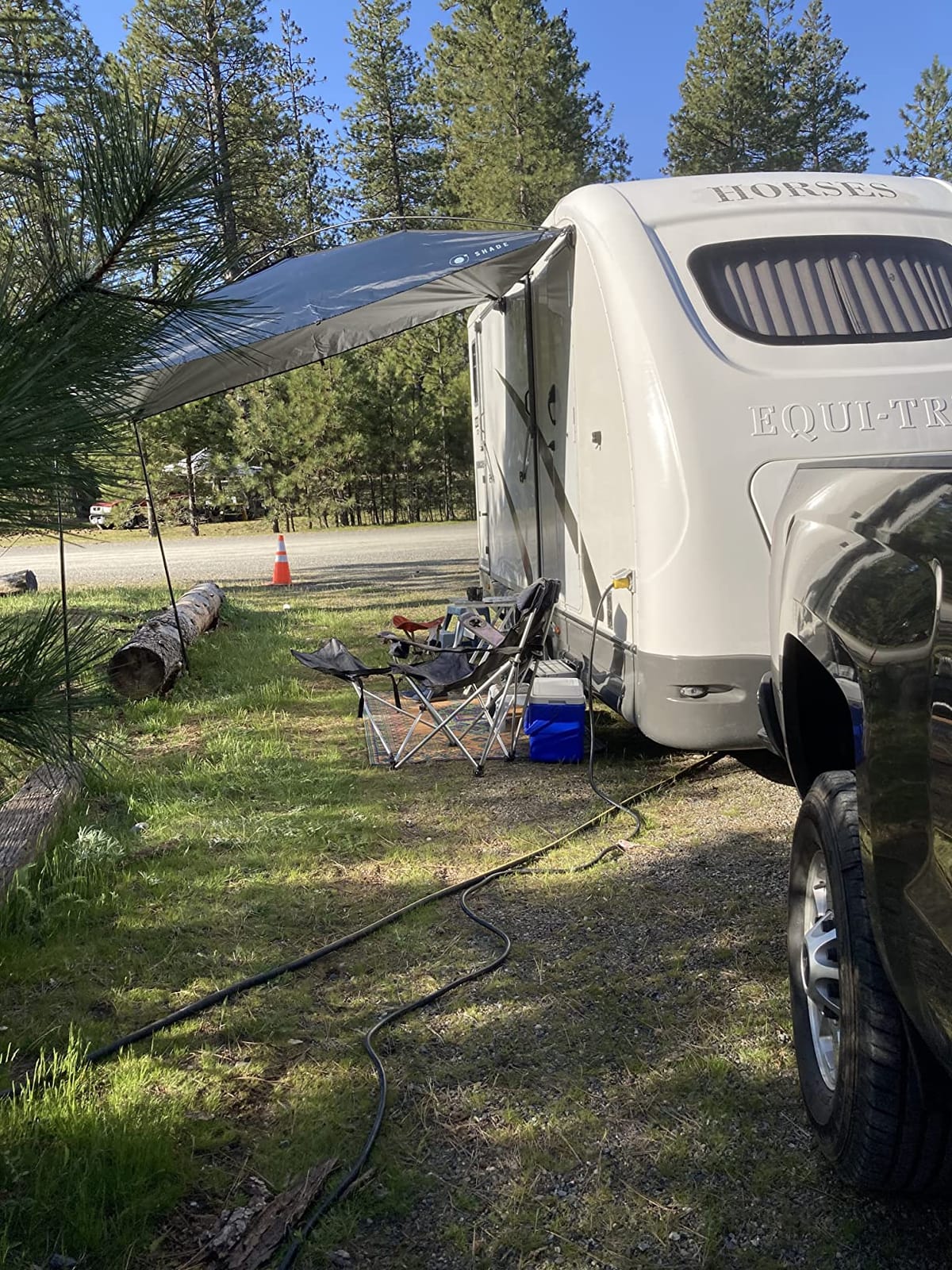 MoonShade Portable Awning for Vans, Cars, Campers and More, Large 9' x 7' customer photo 2