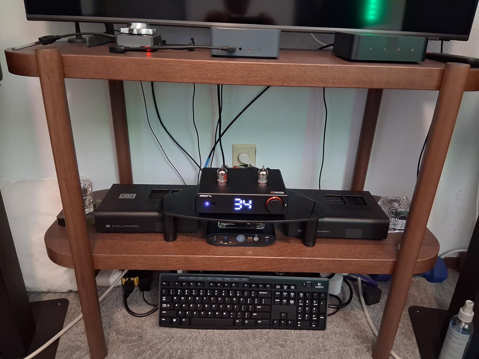 AIYIMA T20 Fully Balanced ECC83 Tube Preamplifier for Home Audio,XLR/RCA customer photo 1