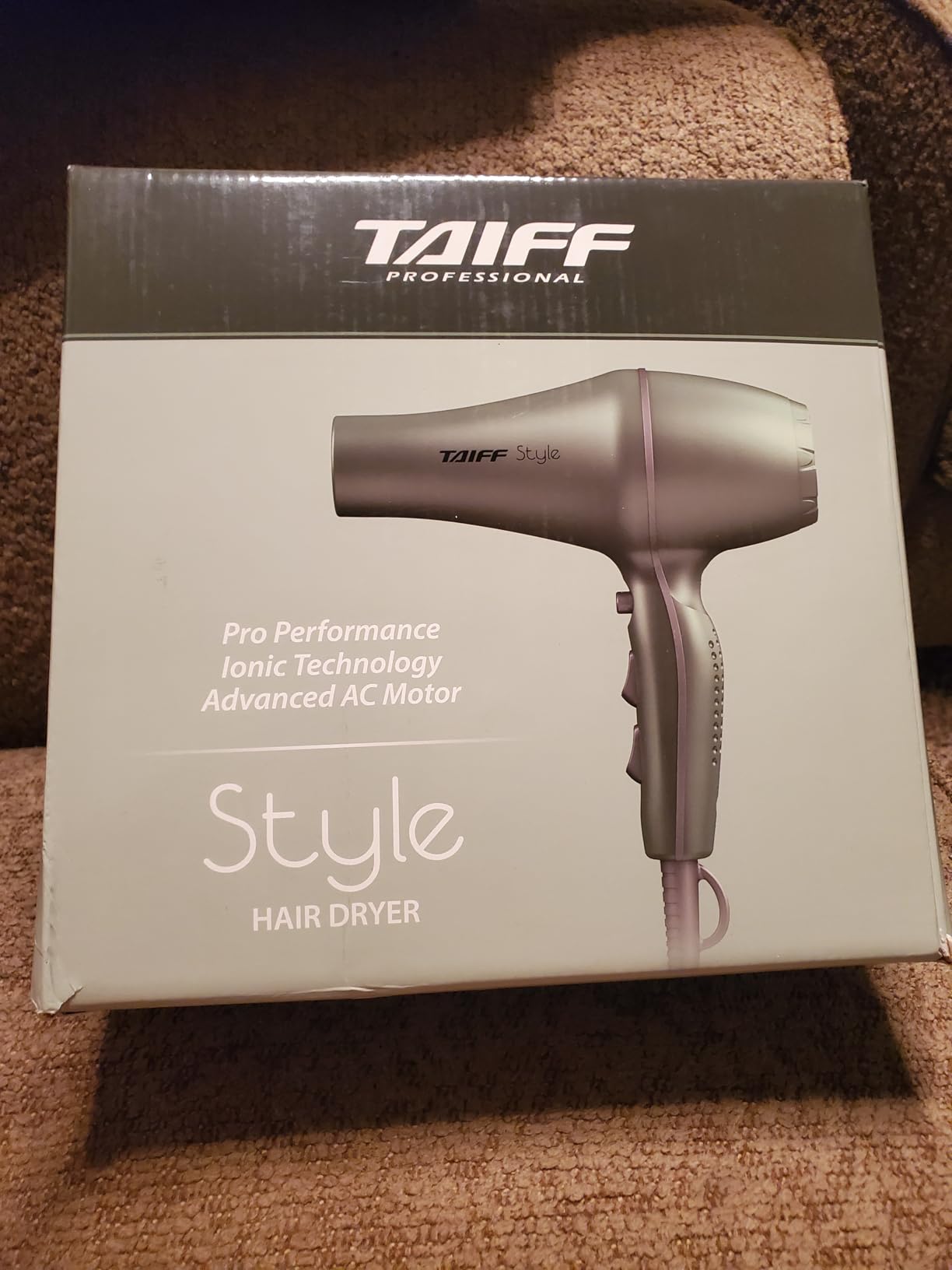 TAIFF Style - Hair Dryer with Diffuser | 125V, 1875W | Fast Drying Ionic-Ceramic Frizz Control | Lightweight Travel Friendly Dual Voltage 125V, 1875W Ionic Blow Dryer | Mint customer photo 2