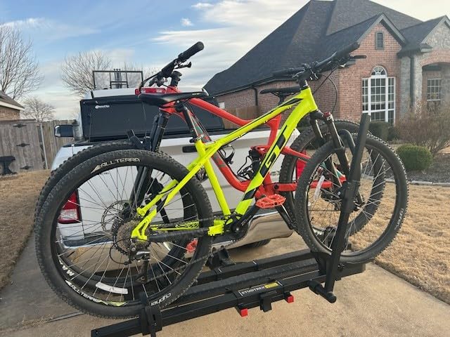 TrailV2 Plus Ebike Rack with Ramp 170 lb 2-Bike Rack Hitch Mount Heavy Duty customer photo 2