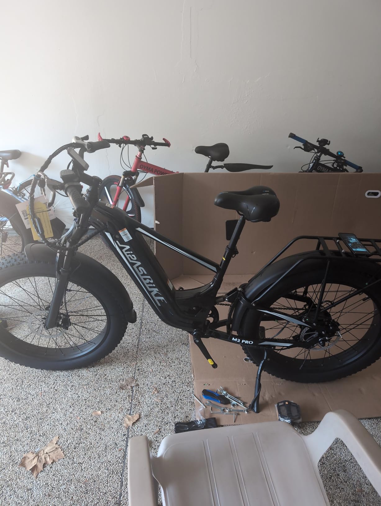 Aipas M1 Pro & M2 Pro Electric Bike for Adults, 1800W Peak, Dual Suspension customer photo 2