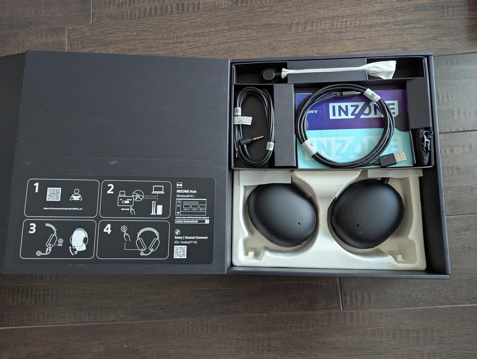 Sony INZONE H9 II Wireless Noise Cancelling Gaming Headset, Black customer photo 1