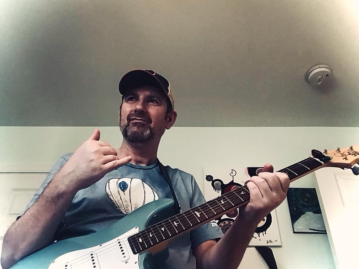 PRS SE Silver Sky Rosewood Board, Traditional Blue customer photo 2