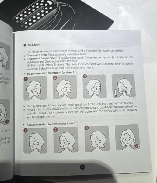 JMOON by Ulike Microcurrent Facial Device, M30U Red Light Therapy for Face, Safe Anti Aging Skin Care, 4 Modes, 5 Energy Levels for Full Face Lift and Ideal for Smile Lines, Eyes, and Forehead (Pink) customer photo 2