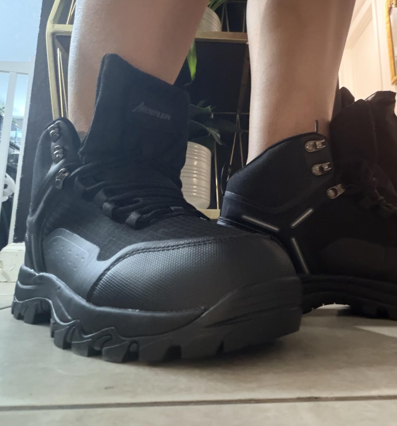 Women's Waterproof Wide Toe Box Hiking Boots customer photo 2