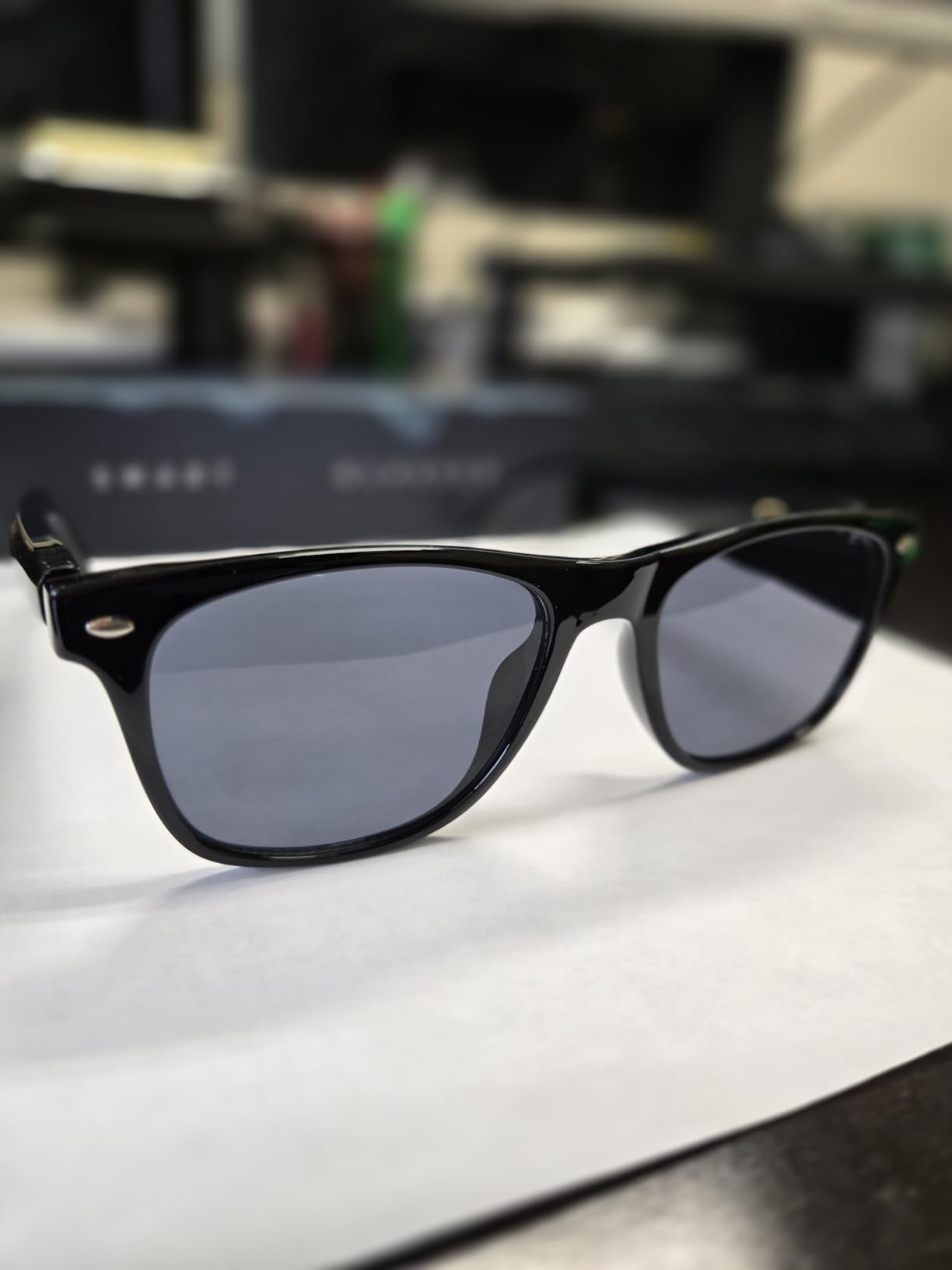 Blackview Smart Glasses, Polarized Bluetooth Sunglasses with Speaker, Voice Control, UV Protection, Anti Blue Light Lens customer photo 1
