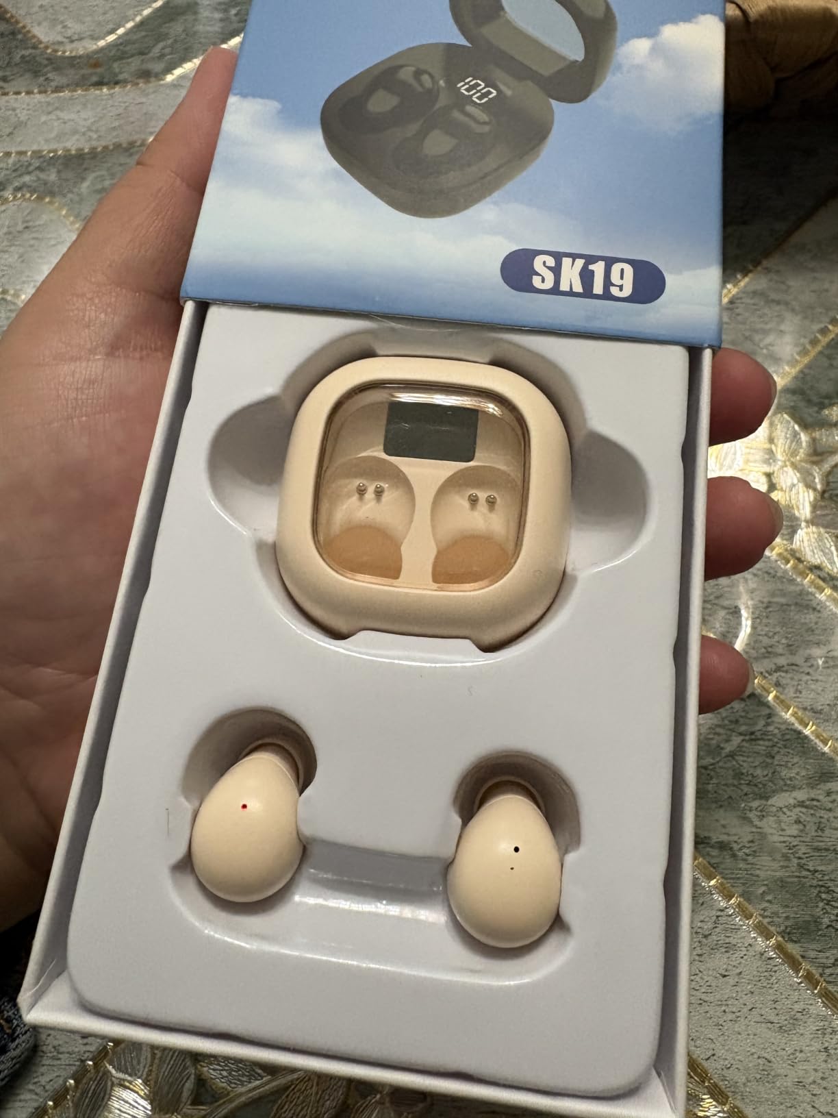 Mini Sleep Earbuds Bluetooth 6.0 Invisible Small Ear Buds for Side Sleepers customer photo 2