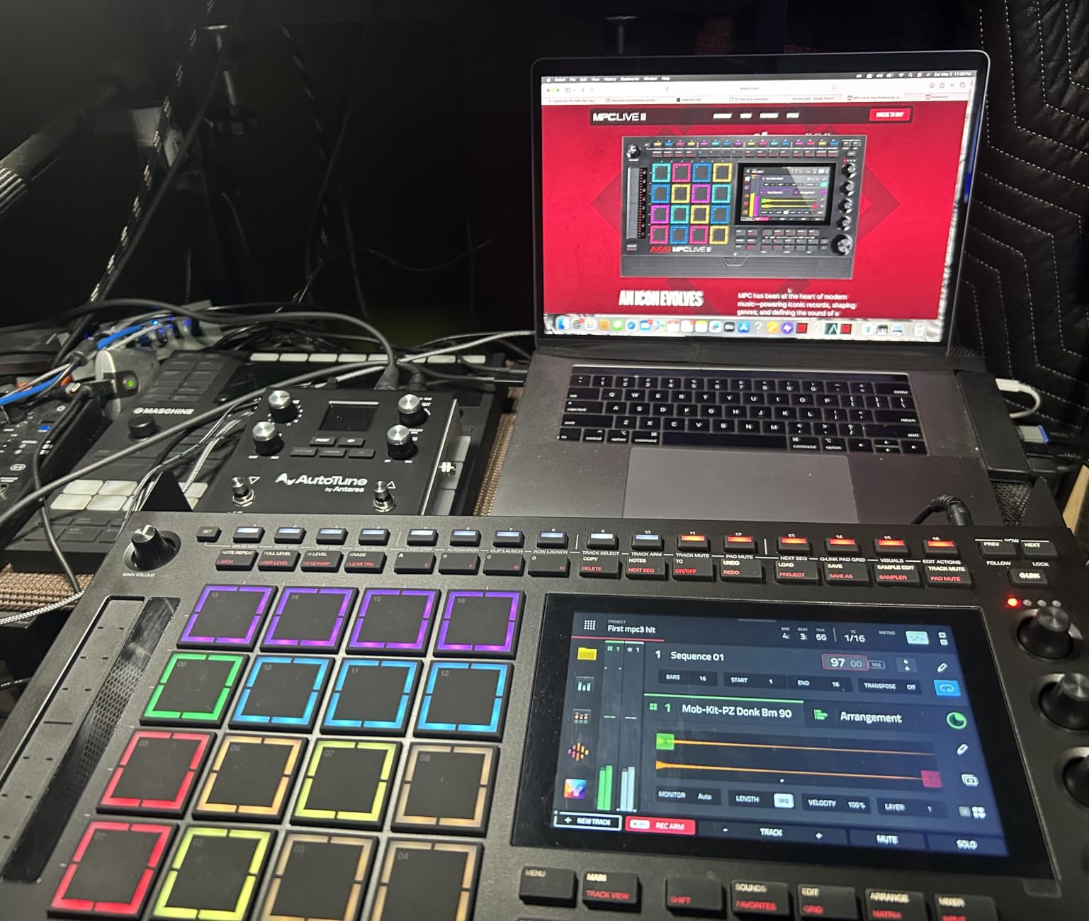 Akai Professional MPC Live III Portable Music Production Center customer photo 1