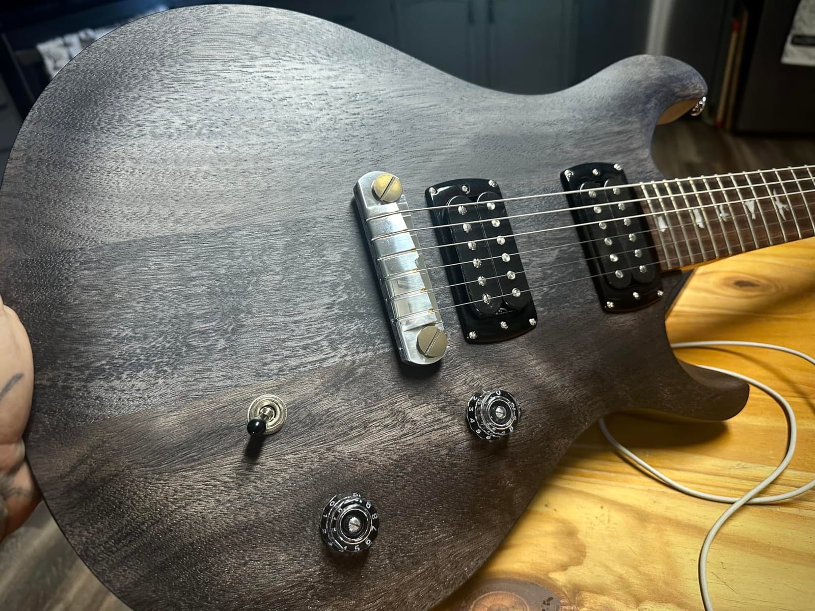 PRS SE CE24 Standard Stoptail Satin, Metalic Gold customer photo 1