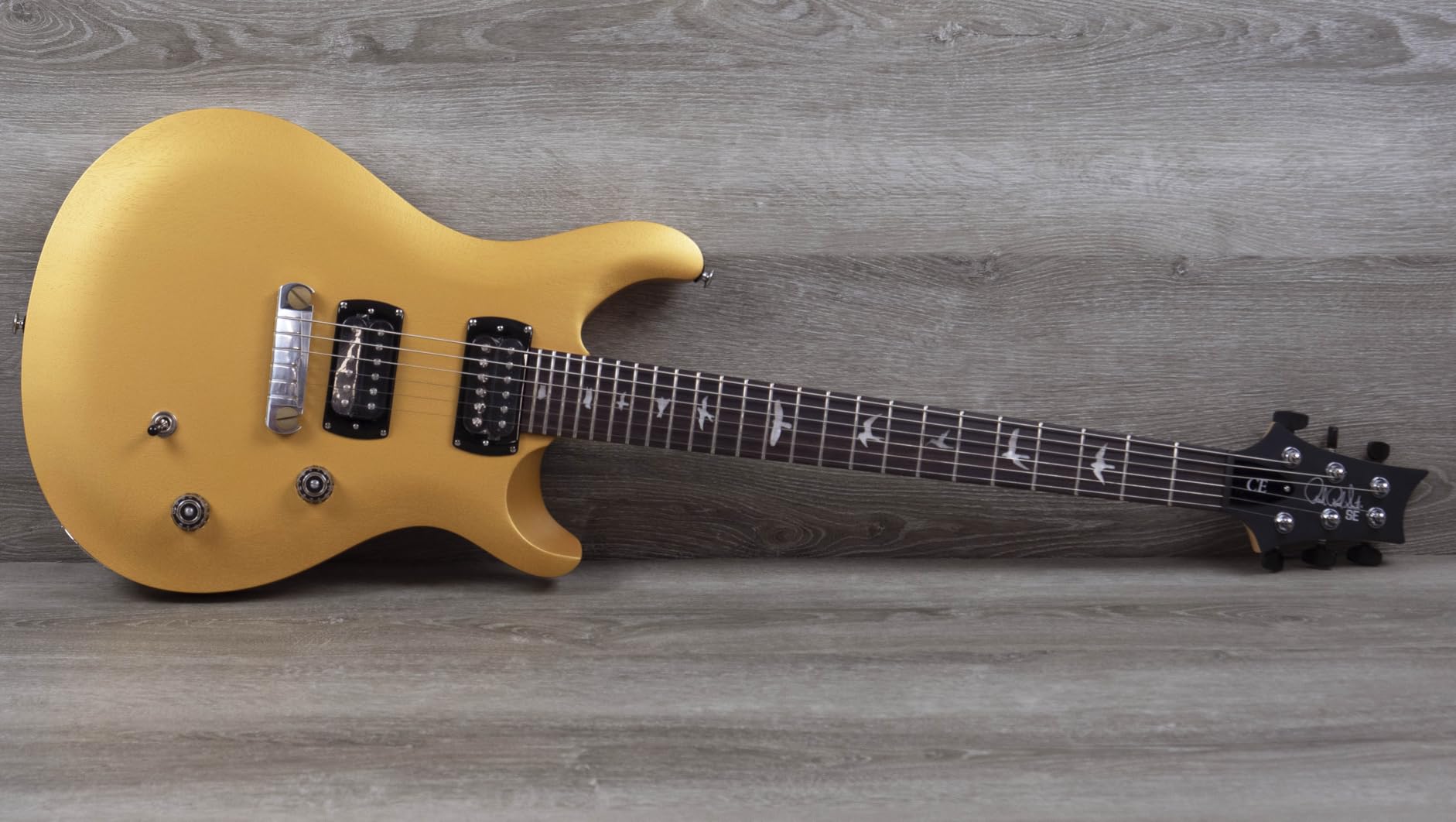 PRS SE CE24 Standard Stoptail Satin, Metalic Gold customer photo 2