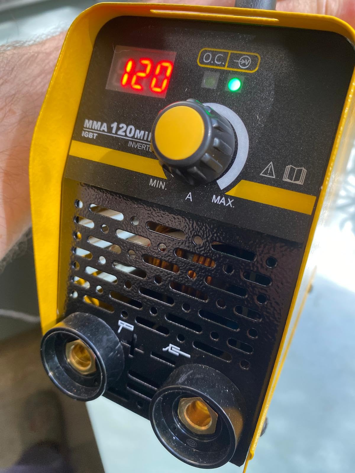 Stick Welder, 2026 Newest [Large LED Display] ARC 200Pro Welding Machine 110V/220V 200A with Synergic Control, IGBT Inverter Portable Welder Machine with Hot Start, Arc force and Anti-Stick customer photo 1