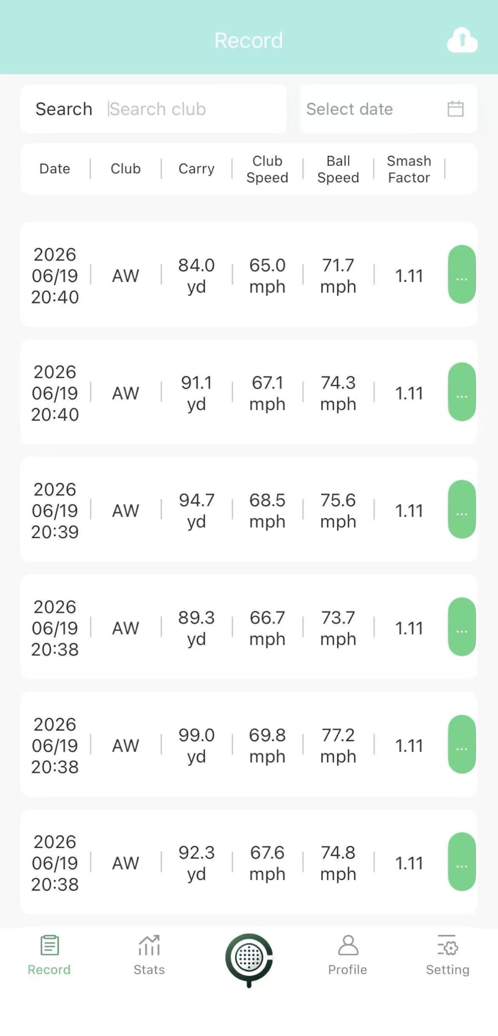 Golf Launch Monitor & Portable Swing Analyzer with 13 Metrics customer photo 2