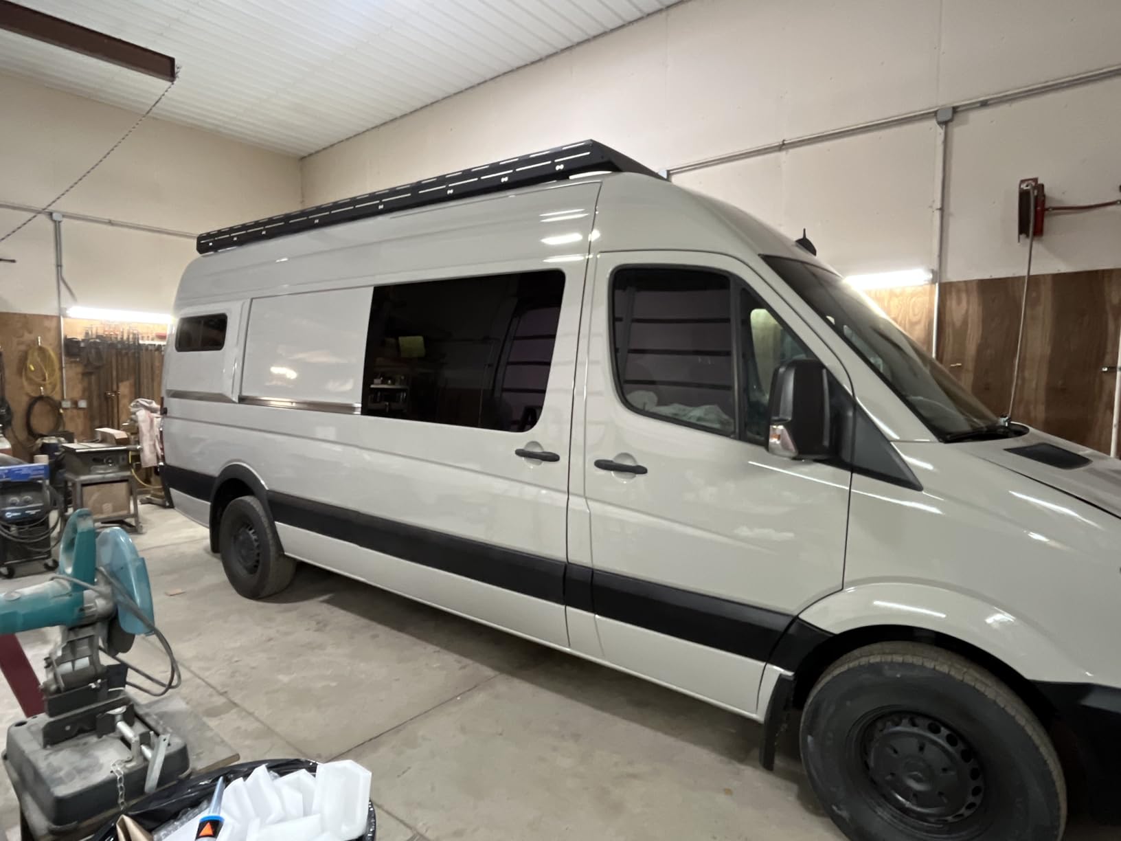 VANNCAMP Aluminum Roof Rack for Mercedes Sprinter 144
