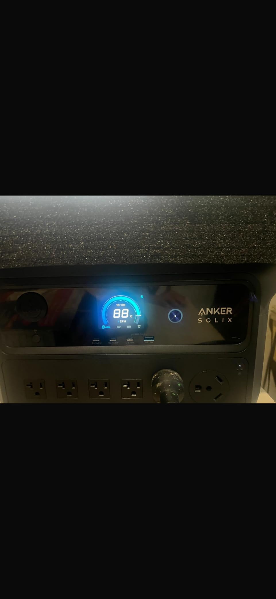 Anker SOLIX C2000 Gen 2 Portable Power Station, 2,048Wh, 2,400W, Camping customer photo 1