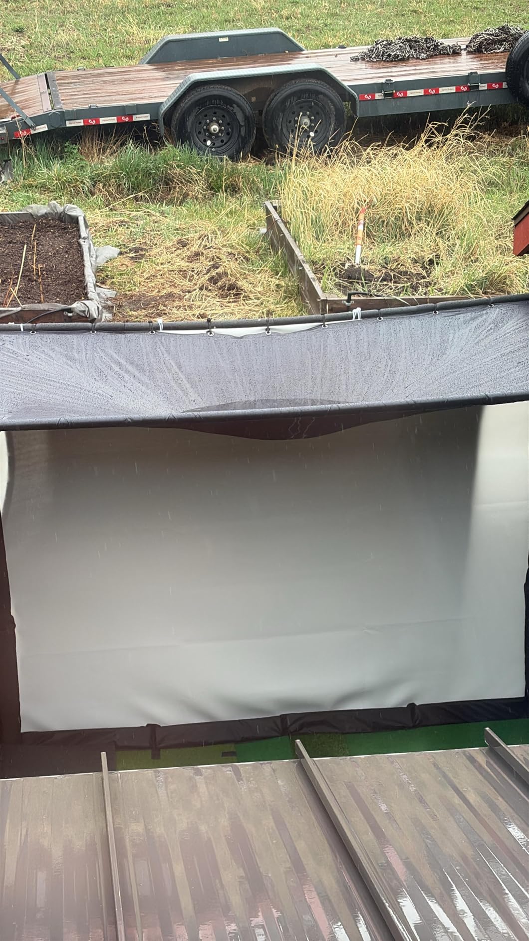 Golf Simulator Enclosure Kit with Premium HD Impact Screen, Full Safety Padding &Blackout Curtain, Home Golf Sim Setup Launch Monitors Compatible, Indoor Cage Net Golfing Accessories customer photo 2