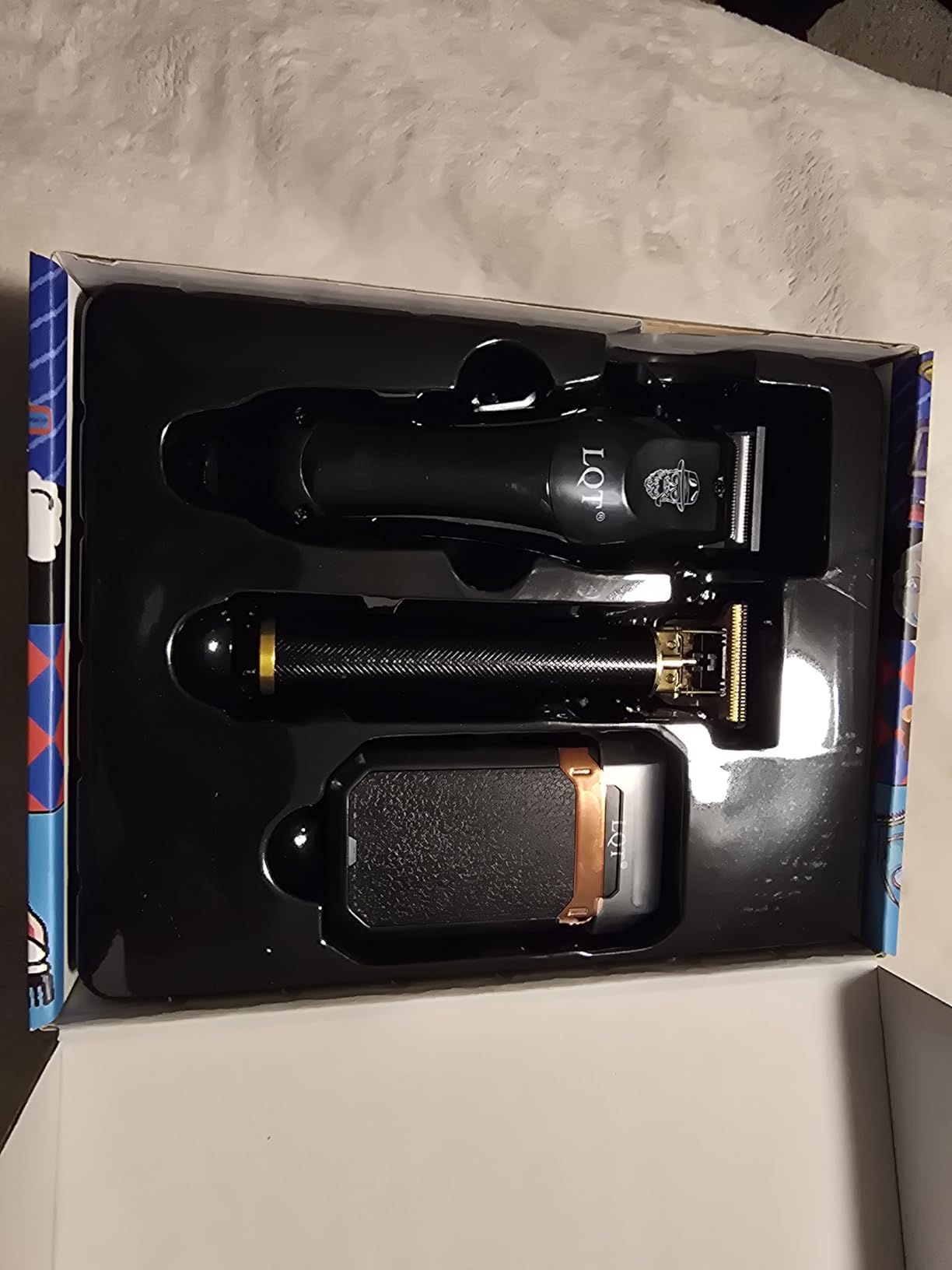 Hair Clippers for Men with LED Display, 4-Piece Cordless Grooming Kit with Hair Clipper, Beard Trimmer, Foil Shaver & Nose Trimmer, Complete Set for Home Barber customer photo 1