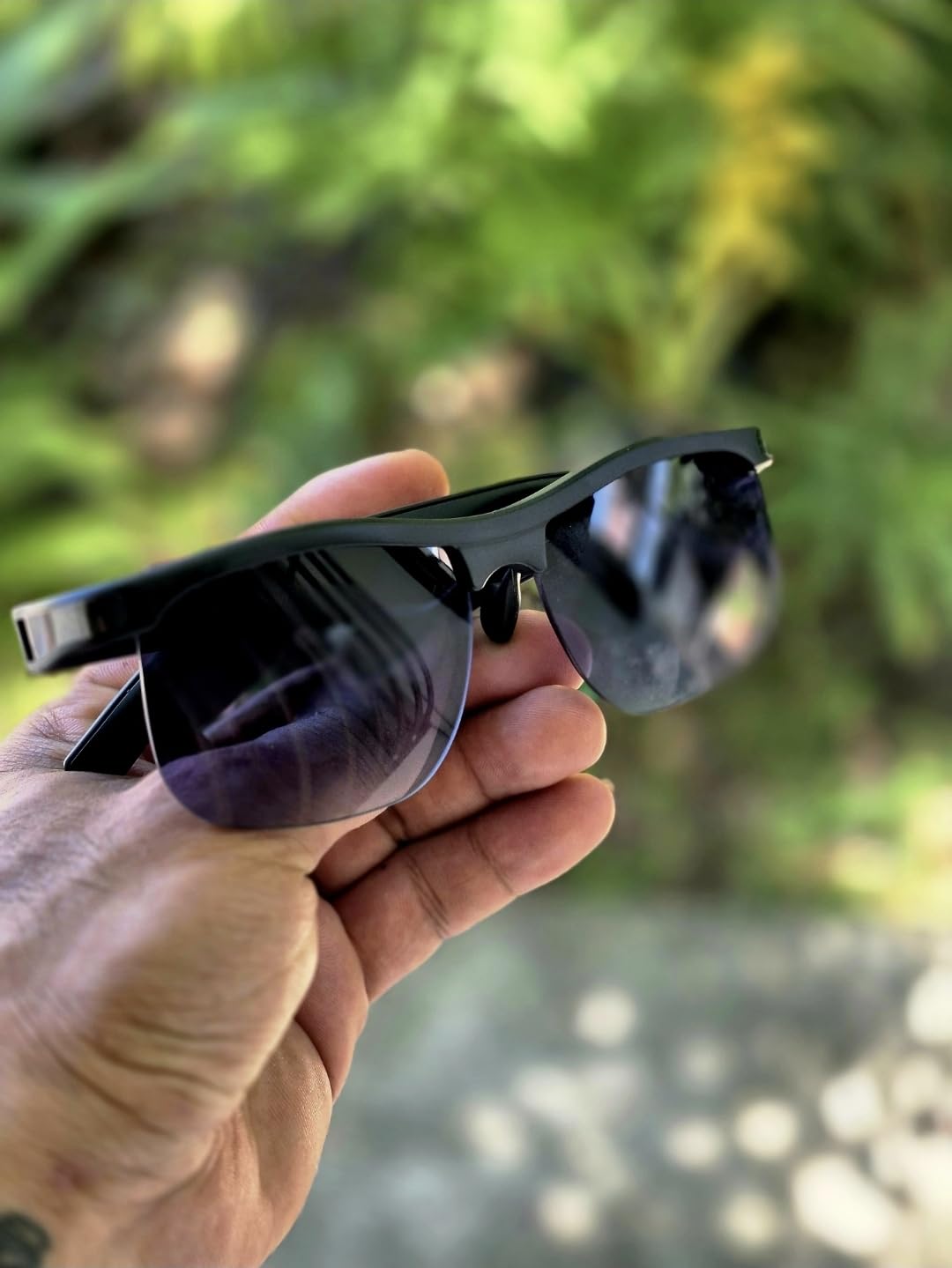 ftocase Bluetooth Sunglasses, Open-Ear Audio Smart glasses customer photo 1