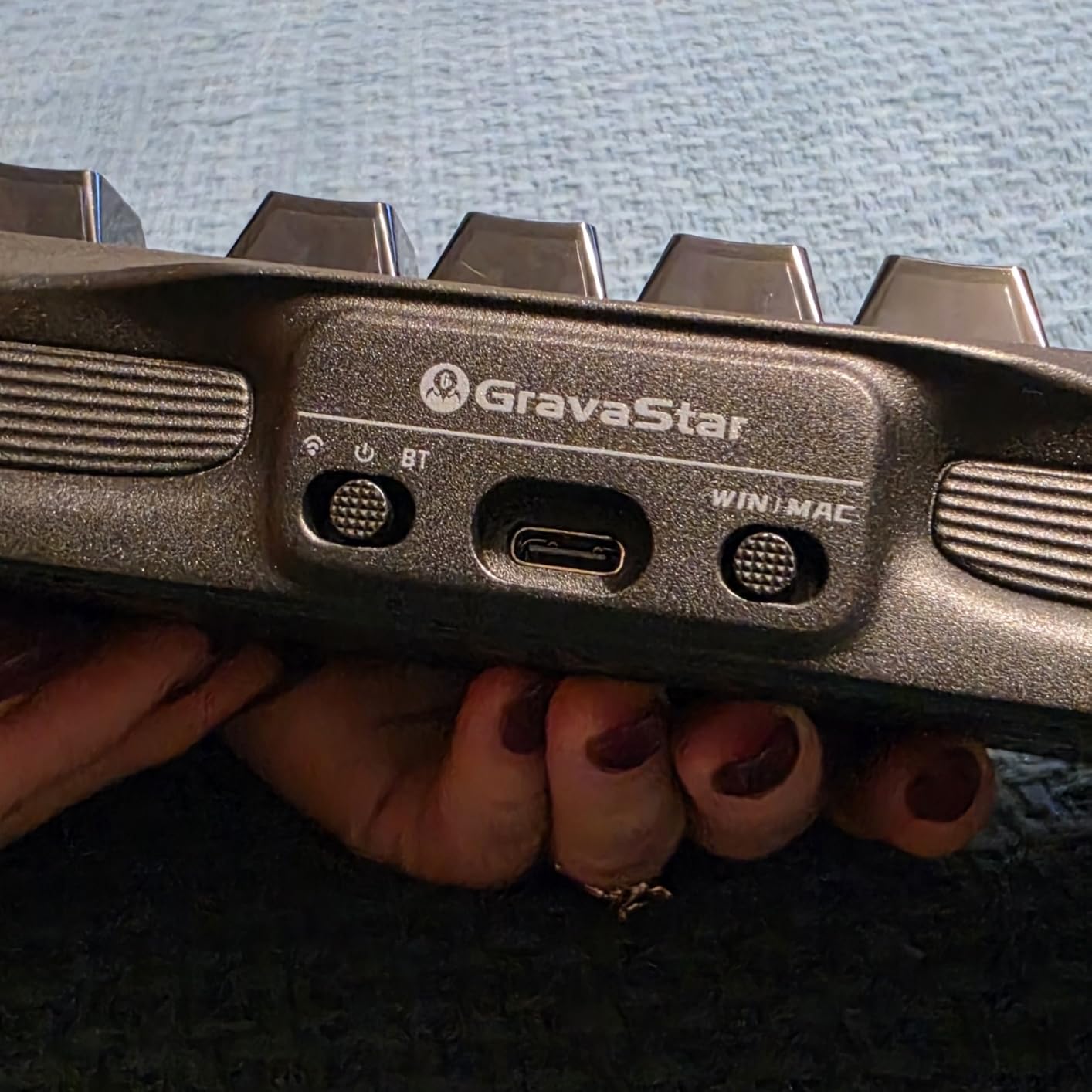 GravaStar Mercury K1 75% Wireless Mechanical Gaming Keyboard RGB Backlit customer photo 1
